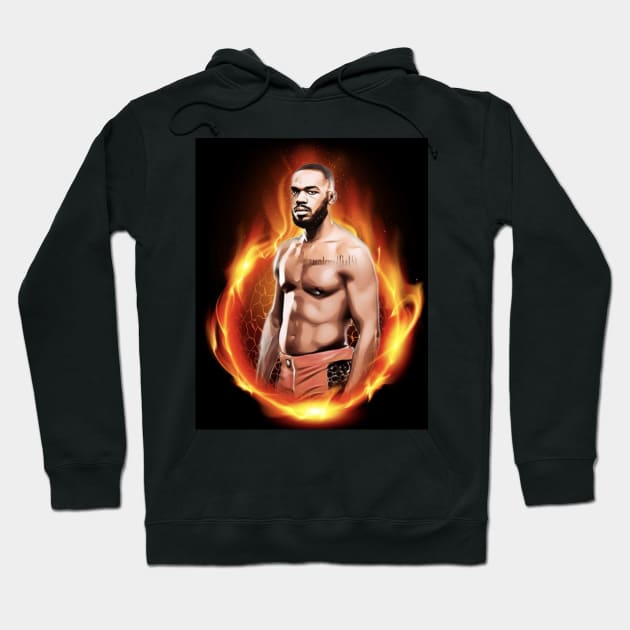 Jon Jones "Bones" Hoodie by TheLaundryLady